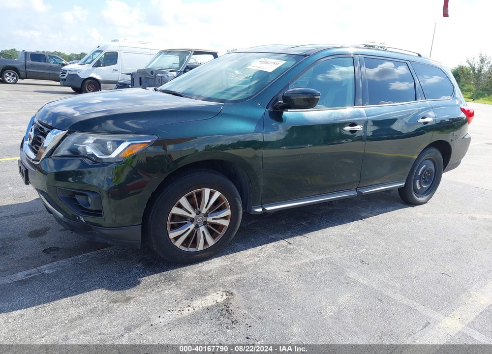 2019 NISSAN PATHFINDER SV VIN: 5N1DR2MMXKC578393
