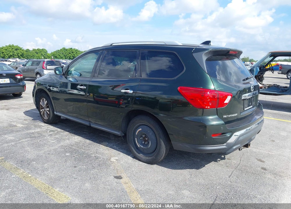 2019 NISSAN PATHFINDER SV VIN: 5N1DR2MMXKC578393