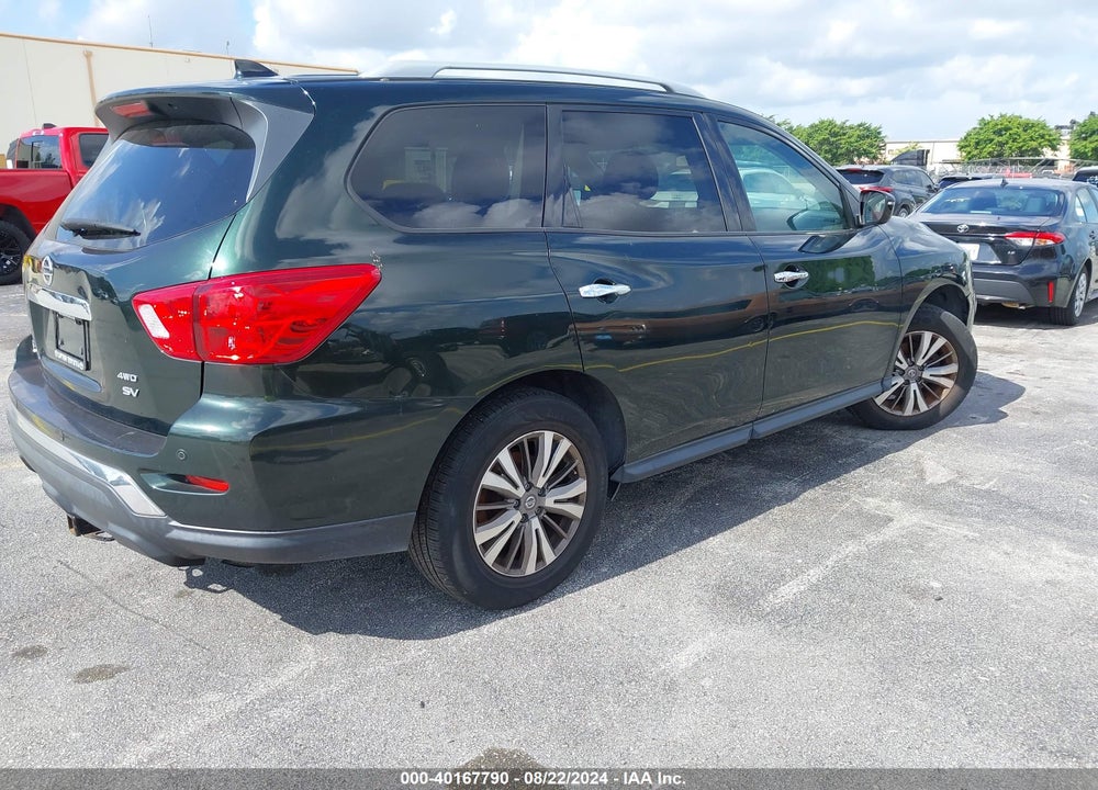 2019 NISSAN PATHFINDER SV VIN: 5N1DR2MMXKC578393
