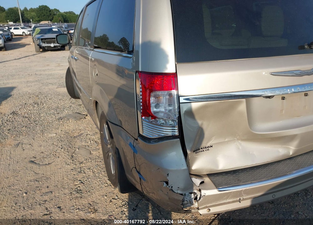 2014 CHRYSLER TOWN & COUNTRY TOURING-L VIN: 2C4RC1CGXER165256