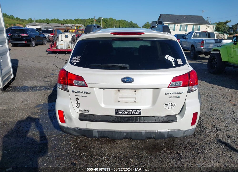 2011 SUBARU OUTBACK VIN: 4S4BRBGC1B3330091