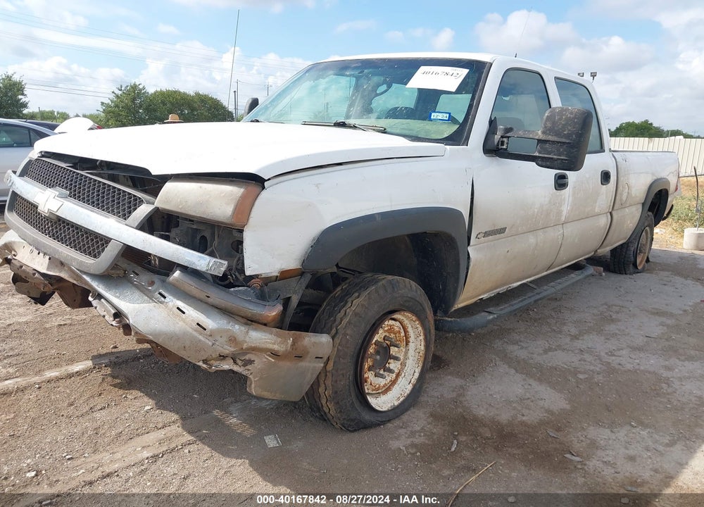 2004 CHEVROLET SILVERADO 2500HD WORK TRUCK VIN: 1GCHC23U64F195206