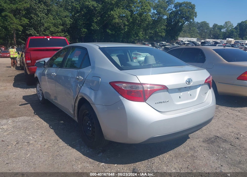 2019 TOYOTA COROLLA LE VIN: 5YFBURHE8KP873585