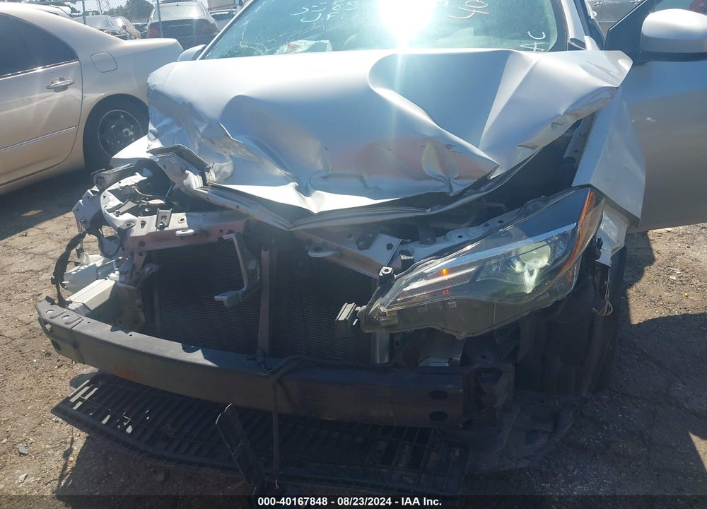 2019 TOYOTA COROLLA LE VIN: 5YFBURHE8KP873585