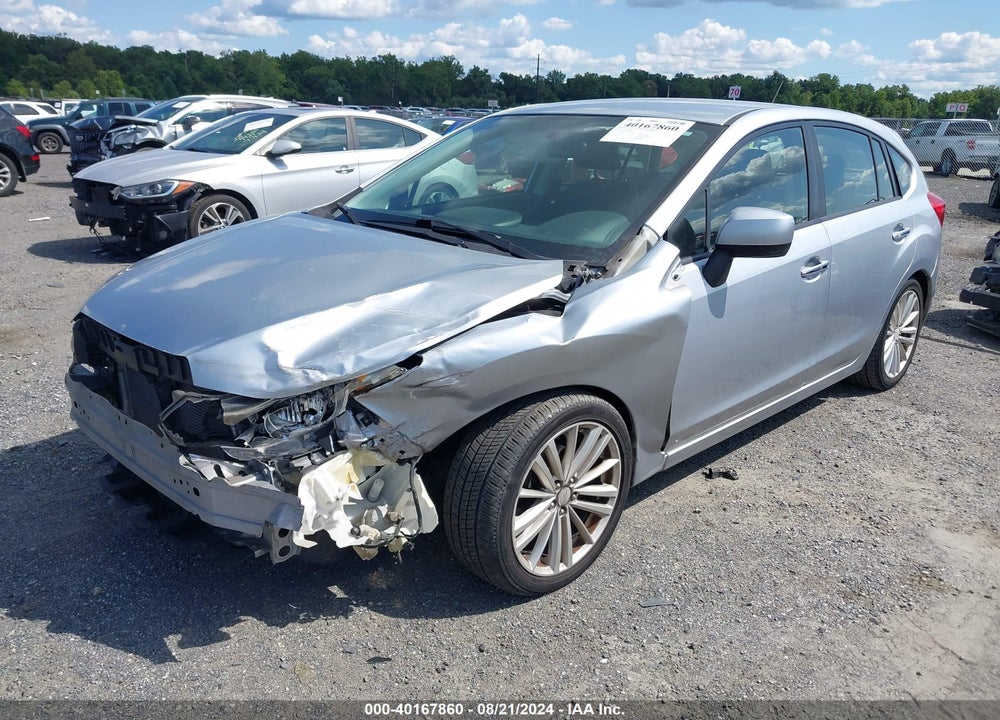 2013 SUBARU IMPREZA 2.0I LIMITED VIN: JF1GPAG60DH805004
