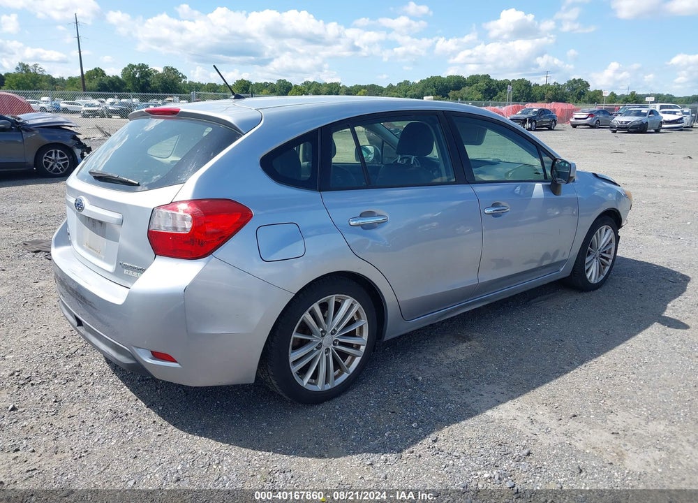 2013 SUBARU IMPREZA 2.0I LIMITED VIN: JF1GPAG60DH805004