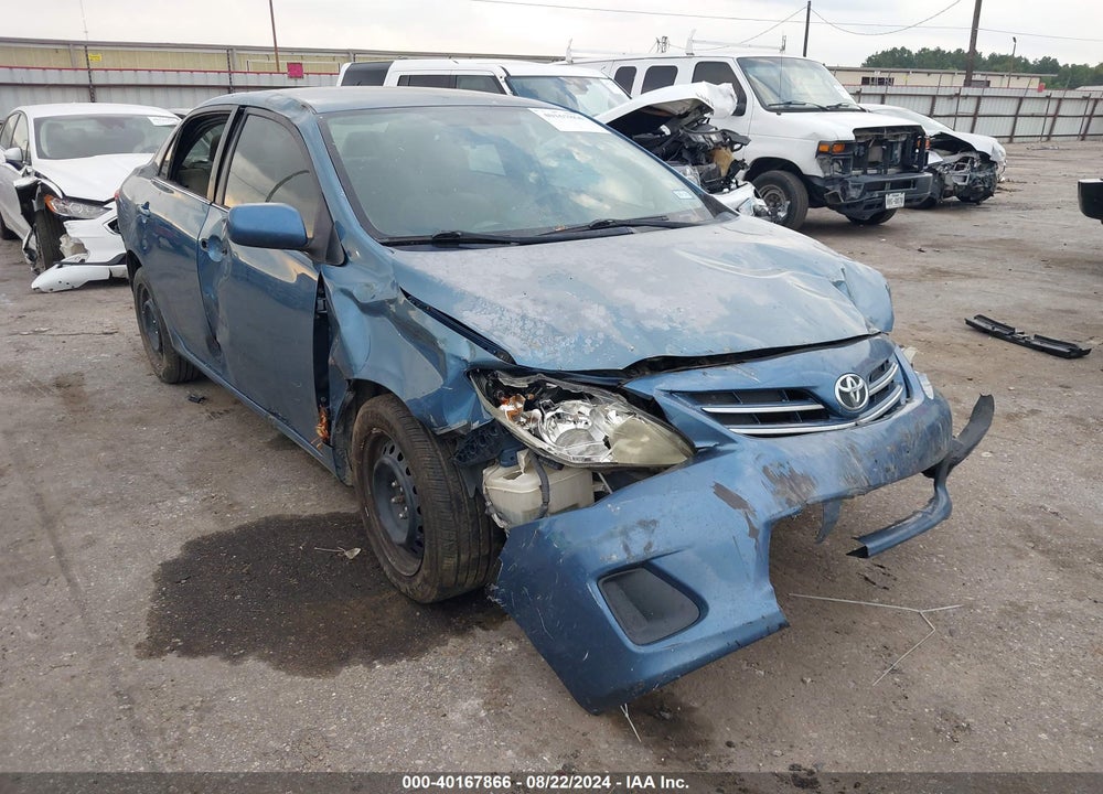 2013 TOYOTA COROLLA LE VIN: 5YFBU4EE5DP212221
