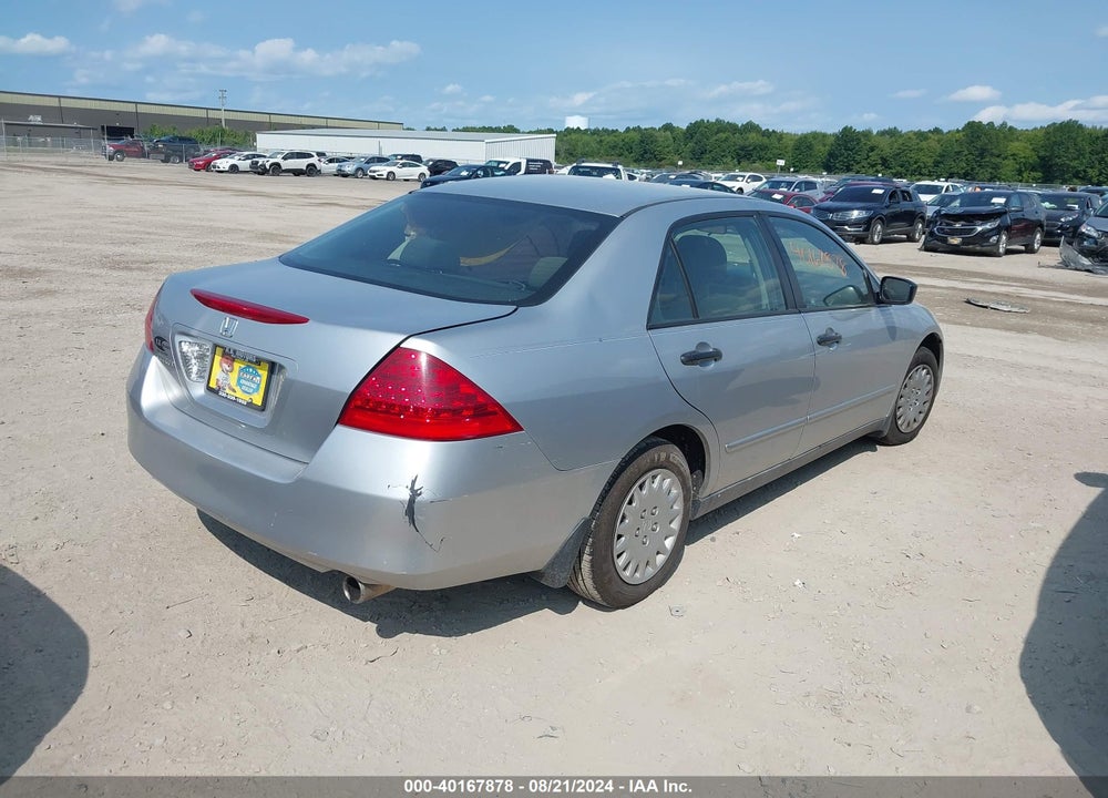 2007 HONDA ACCORD 2.4 VP VIN: 1HGCM56157A179320