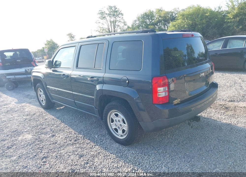 2015 JEEP PATRIOT SPORT VIN: 1C4NJPBA1FD158303