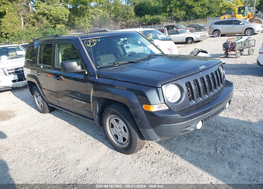 2015 JEEP PATRIOT SPORT VIN: 1C4NJPBA1FD158303