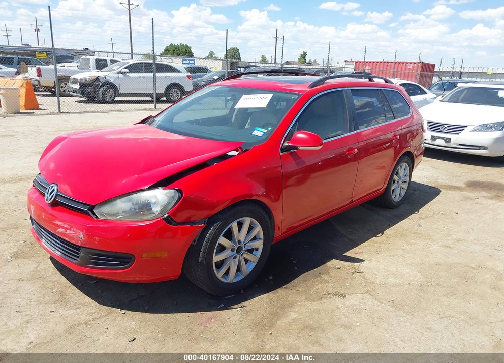 2013 VOLKSWAGEN JETTA SPORTWAGEN 2.0L TDI VIN: 3VWPL7AJ4DM676733