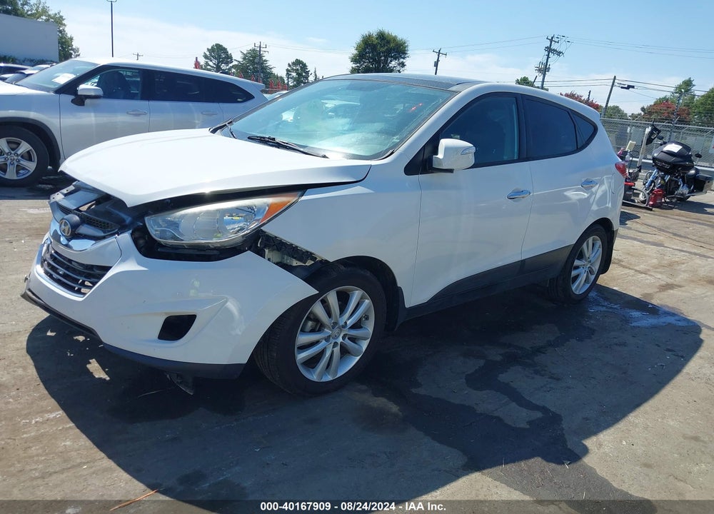 2012 HYUNDAI TUCSON LIMITED VIN: KM8JU3AC1CU530909