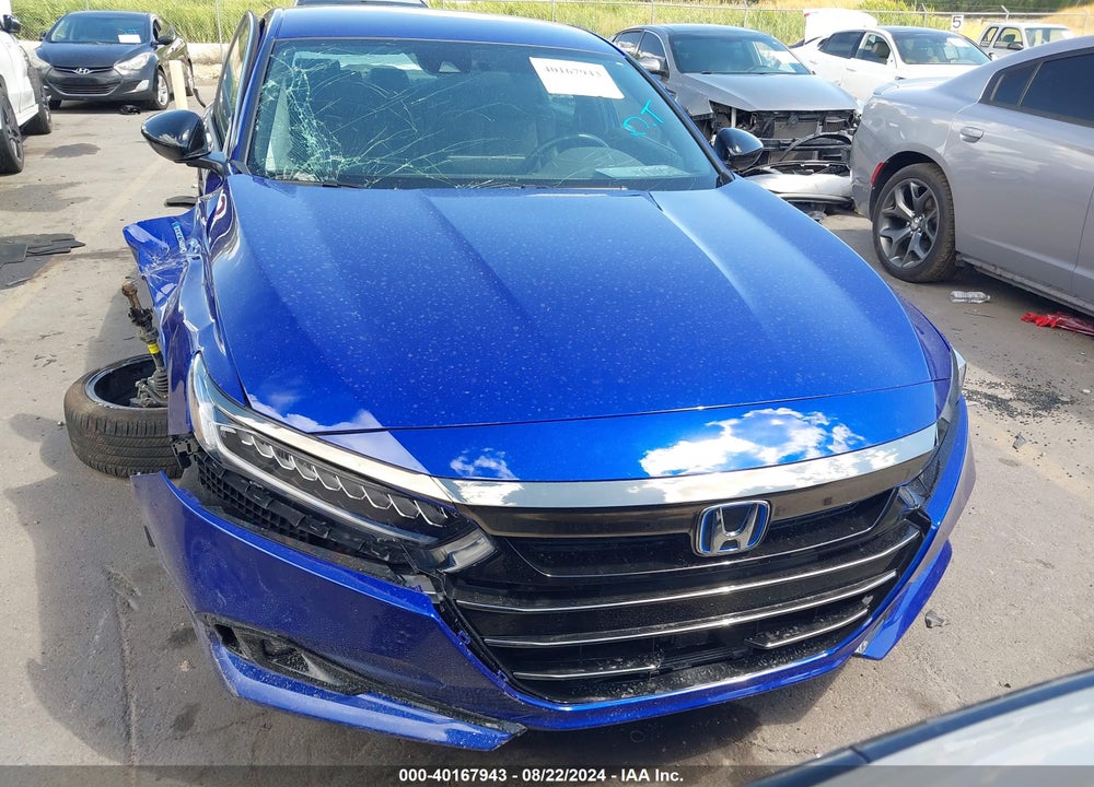2022 HONDA ACCORD HYBRID SPORT VIN: 1HGCV3F26NA046878