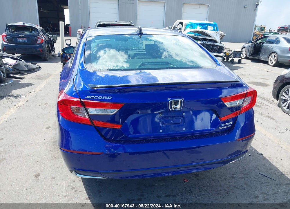 2022 HONDA ACCORD HYBRID SPORT VIN: 1HGCV3F26NA046878
