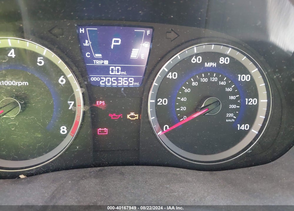 2012 HYUNDAI ACCENT GLS VIN: KMHCT4AE1CU215899