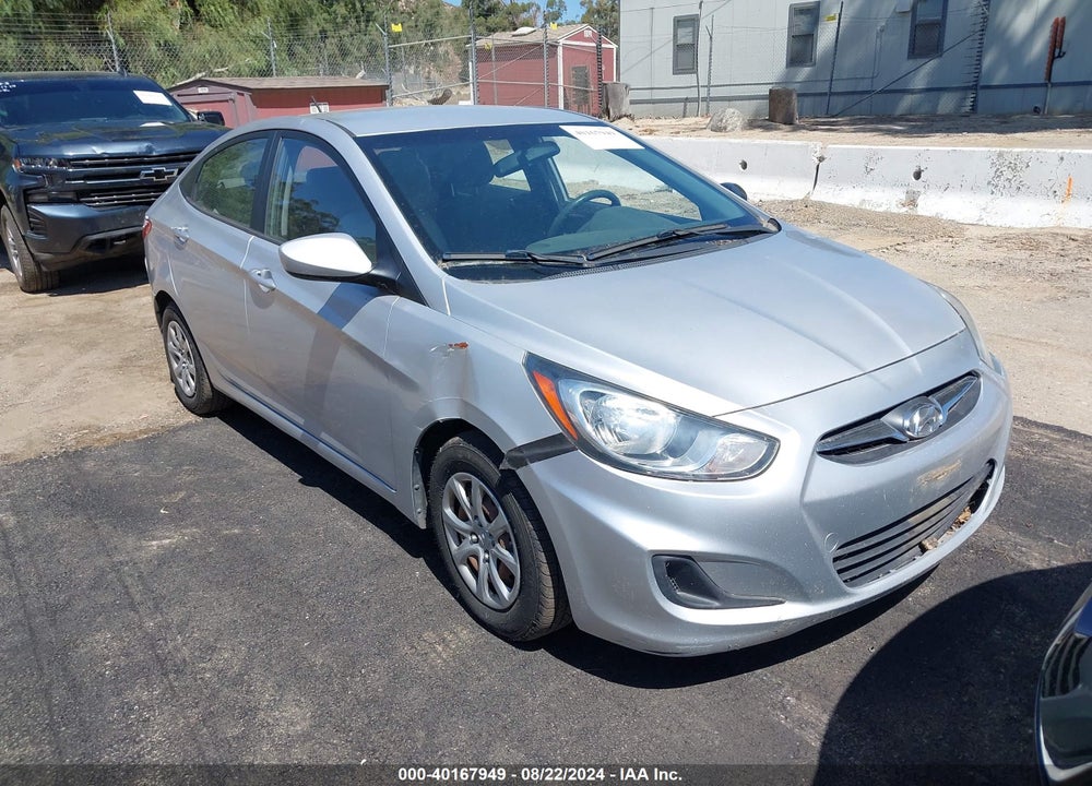 2012 HYUNDAI ACCENT GLS VIN: KMHCT4AE1CU215899
