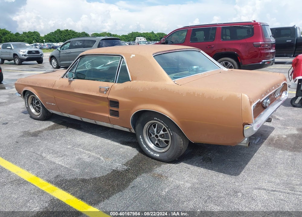 1967 FORD MUSTANG VIN: 7R01C188505
