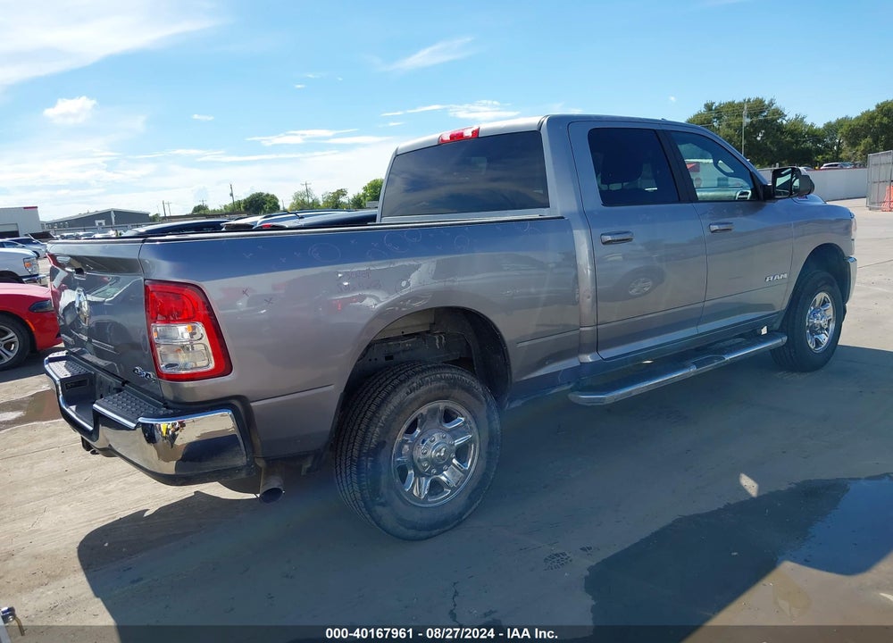 2022 RAM 2500 BIG HORN 4X4 6'4 BOX VIN: 3C6UR5DJ0NG231871