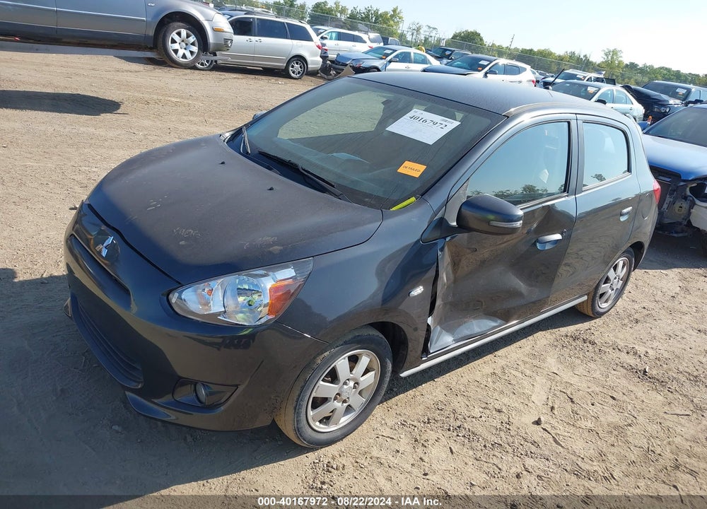 2015 MITSUBISHI MIRAGE ES VIN: ML32A4HJ9FH011179