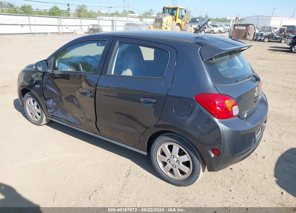 2015 MITSUBISHI MIRAGE ES VIN: ML32A4HJ9FH011179
