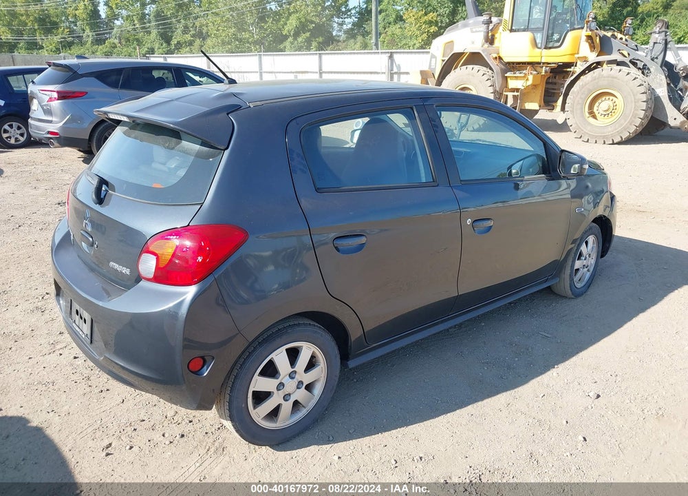 2015 MITSUBISHI MIRAGE ES VIN: ML32A4HJ9FH011179