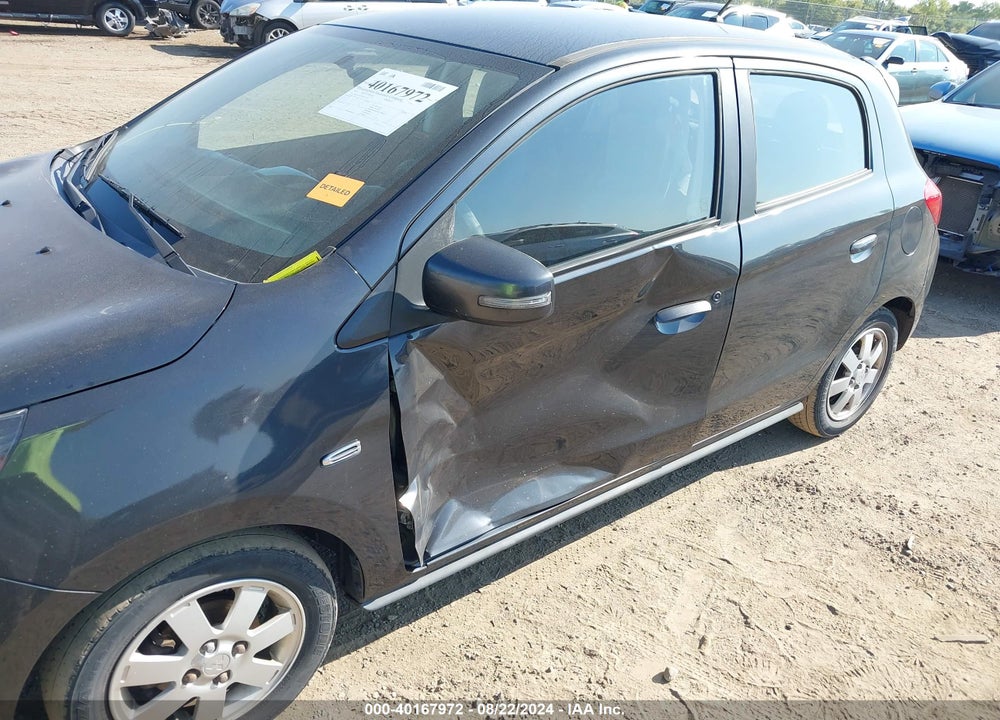 2015 MITSUBISHI MIRAGE ES VIN: ML32A4HJ9FH011179