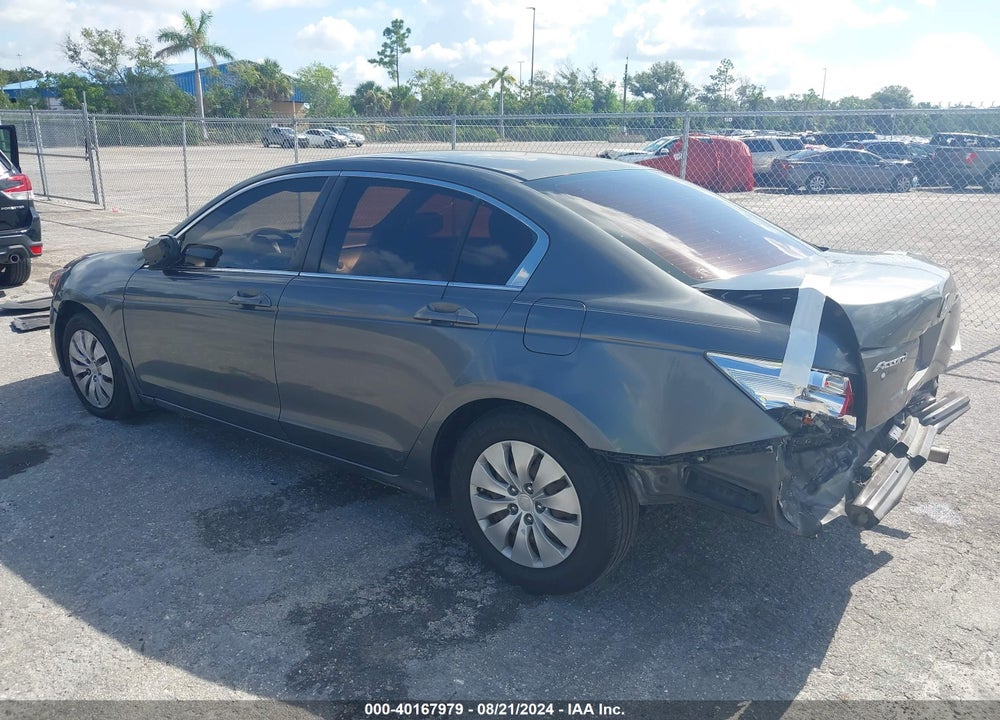 2009 HONDA ACCORD 2.4 LX VIN: 1HGCP26369A037861