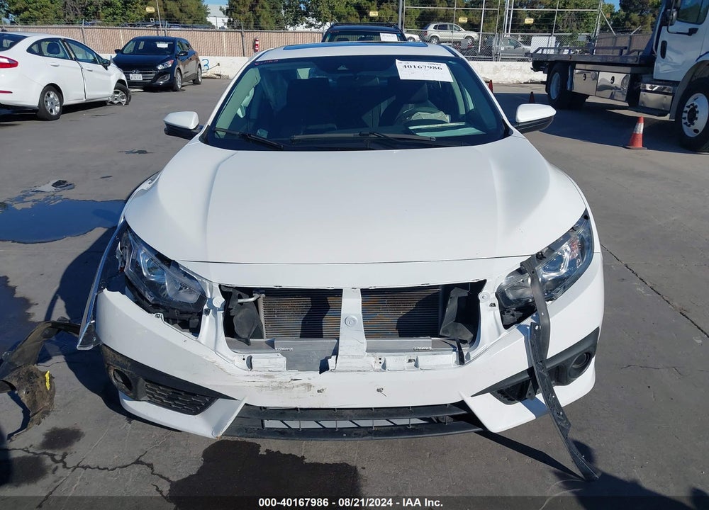 2018 HONDA CIVIC EX VIN: 19XFC2F86JE207799