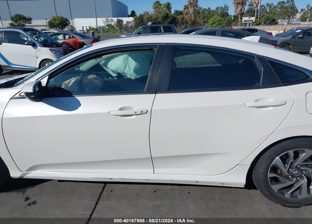 2018 HONDA CIVIC EX VIN: 19XFC2F86JE207799