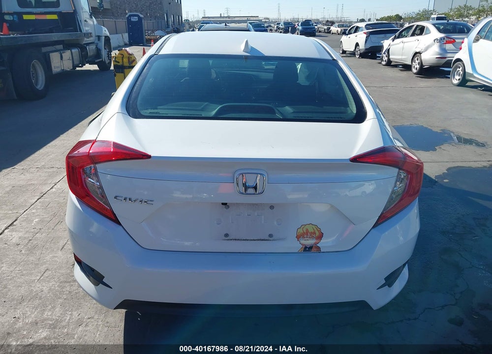 2018 HONDA CIVIC EX VIN: 19XFC2F86JE207799