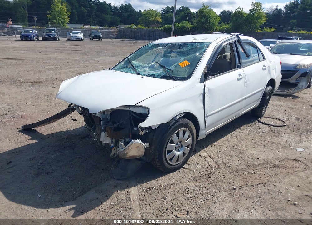 2004 TOYOTA COROLLA LE VIN: 2T1BR38E04C248650