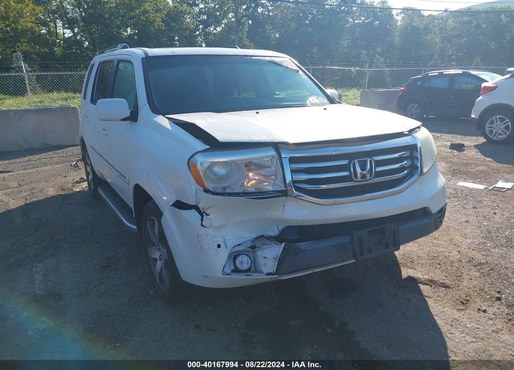 2012 HONDA PILOT TOURING VIN: 5FNYF4H9XCB077900