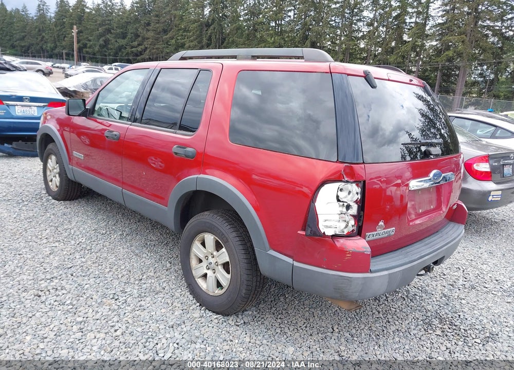 2006 FORD EXPLORER XLT VIN: 1FMEU73E36UA59888