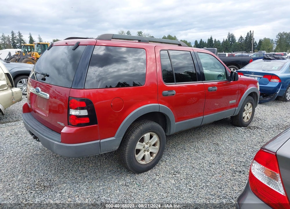 2006 FORD EXPLORER XLT VIN: 1FMEU73E36UA59888