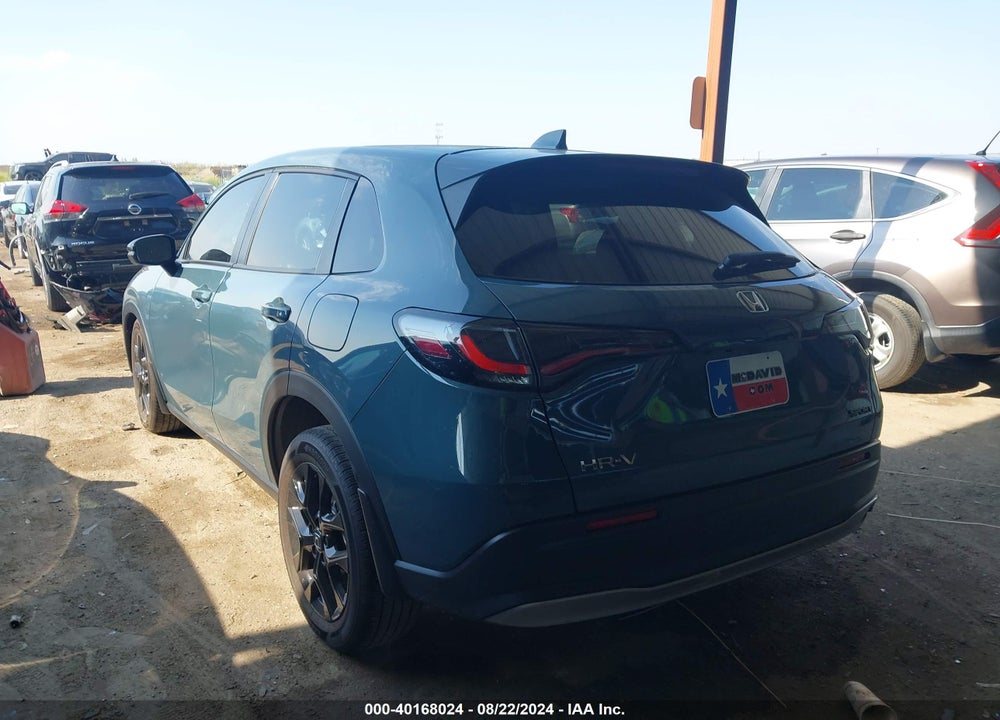 2024 HONDA HR-V 2WD SPORT/2WD SPORT W/O BSI VIN: 3CZRZ1H56RM703965