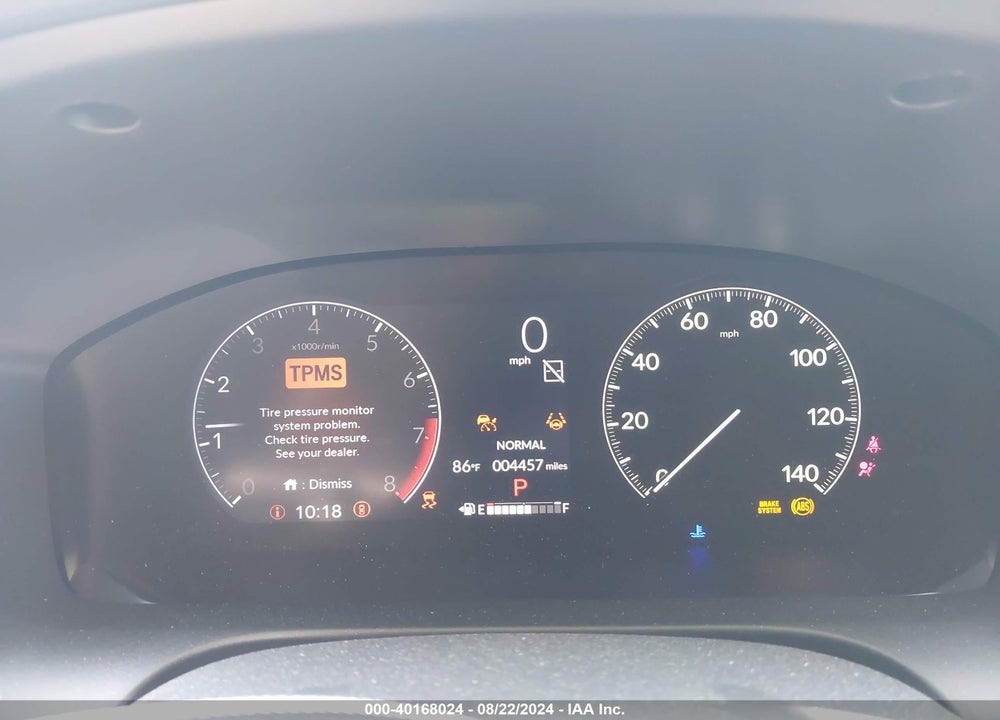 2024 HONDA HR-V 2WD SPORT/2WD SPORT W/O BSI VIN: 3CZRZ1H56RM703965