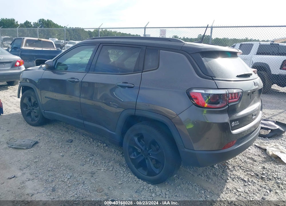 2021 JEEP COMPASS ALTITUDE FWD VIN: 3C4NJCBB6MT526497