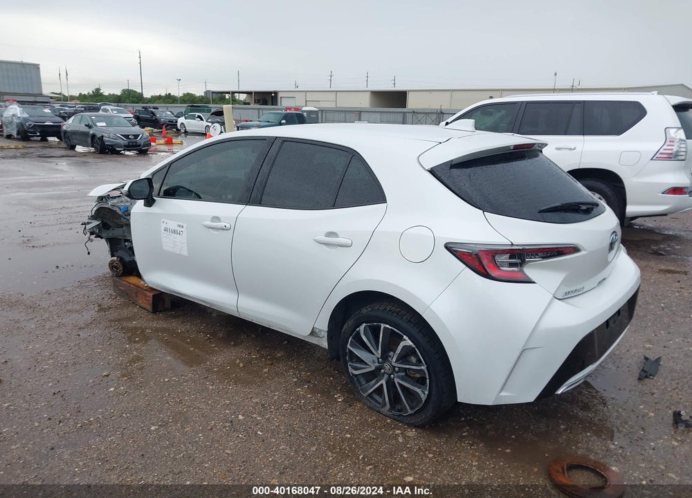 2021 TOYOTA COROLLA XSE VIN: JTNC4MBE4M3114522