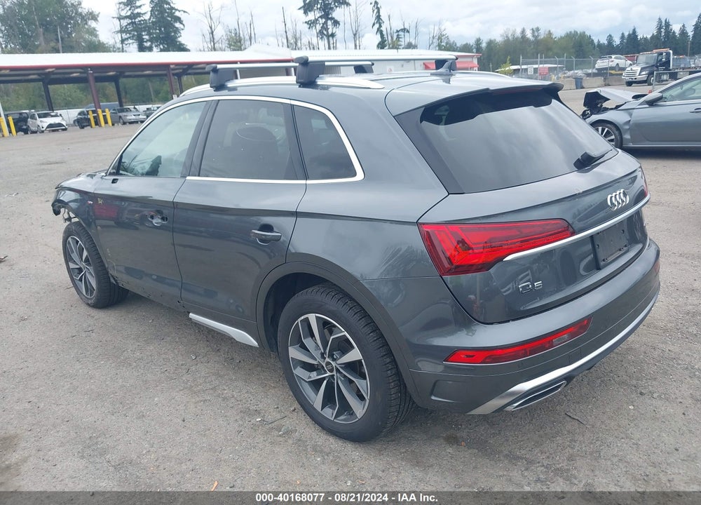 2023 AUDI Q5 PREMIUM PLUS 45 TFSI S LINE QUATTRO VIN: WA1EAAFY7P2052661