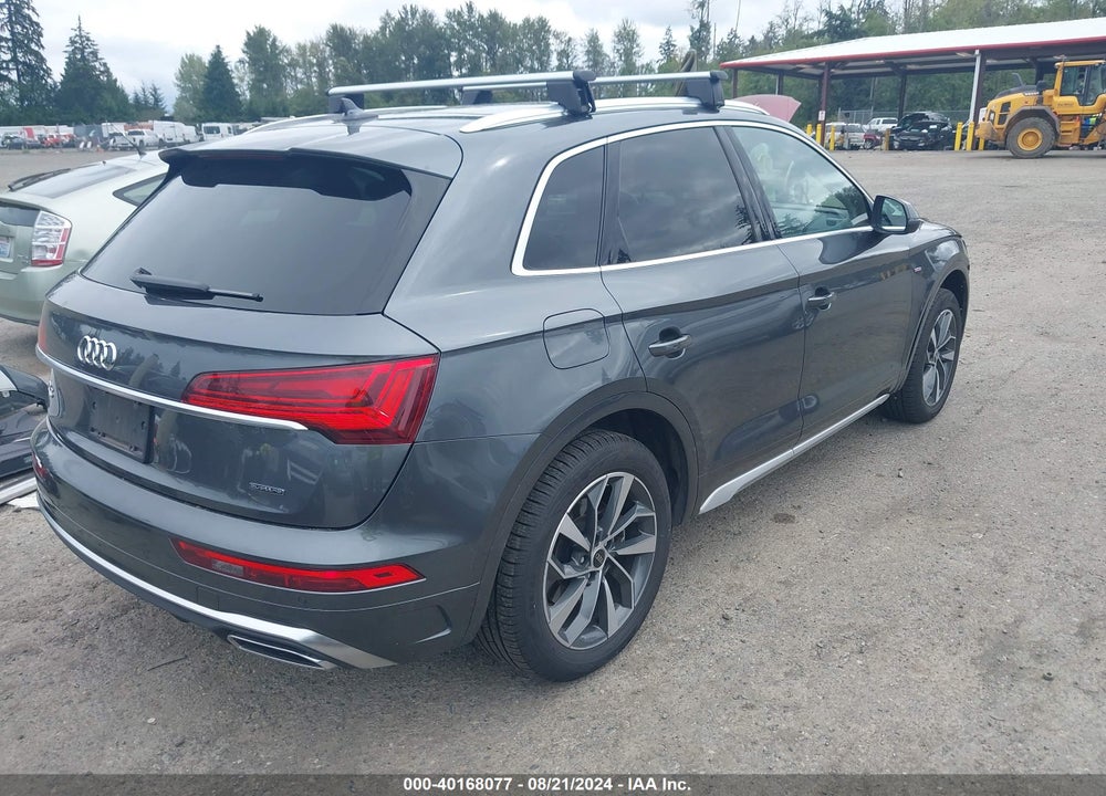 2023 AUDI Q5 PREMIUM PLUS 45 TFSI S LINE QUATTRO VIN: WA1EAAFY7P2052661