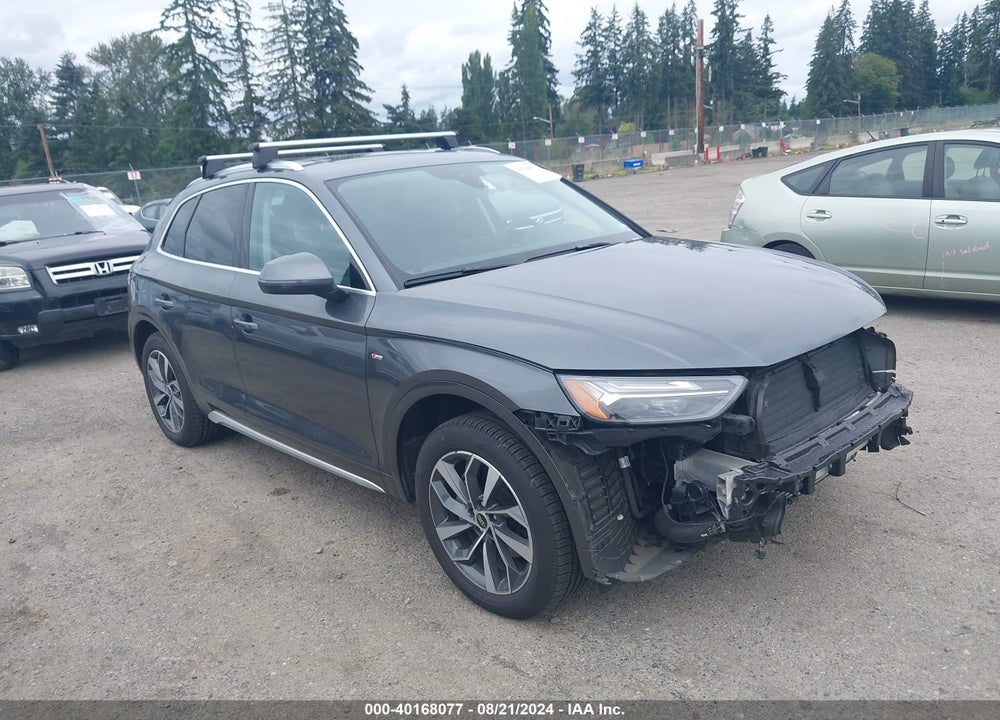 2023 AUDI Q5 PREMIUM PLUS 45 TFSI S LINE QUATTRO VIN: WA1EAAFY7P2052661