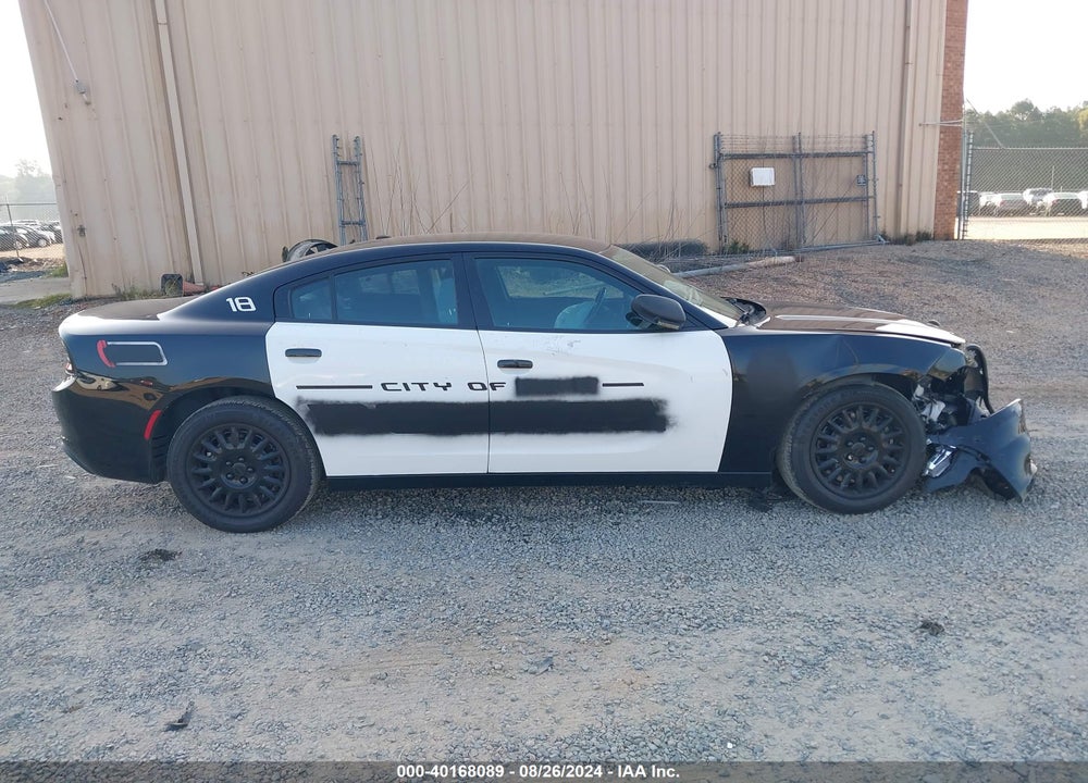 2018 DODGE CHARGER POLICE AWD VIN: 2C3CDXKT0JH170863