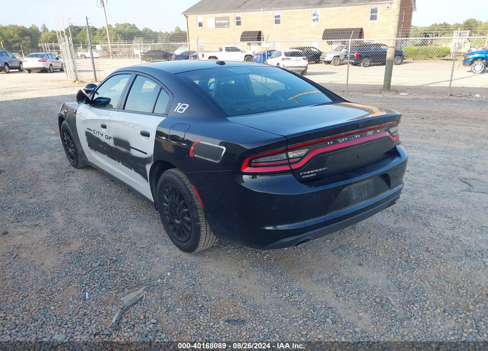 2018 DODGE CHARGER POLICE AWD VIN: 2C3CDXKT0JH170863