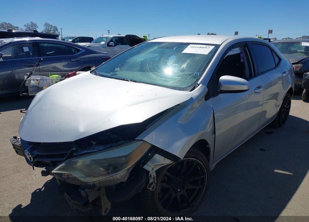 2015 TOYOTA COROLLA LE VIN: 5YFBURHEXFP284964