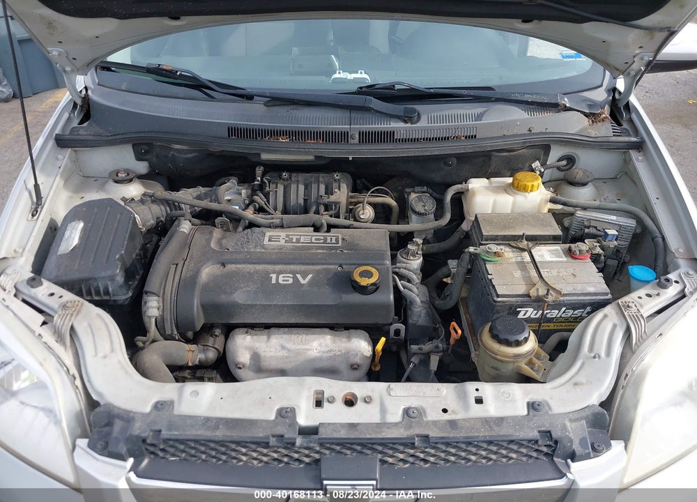 2007 CHEVROLET AVEO LS VIN: KL1TD56617B162638