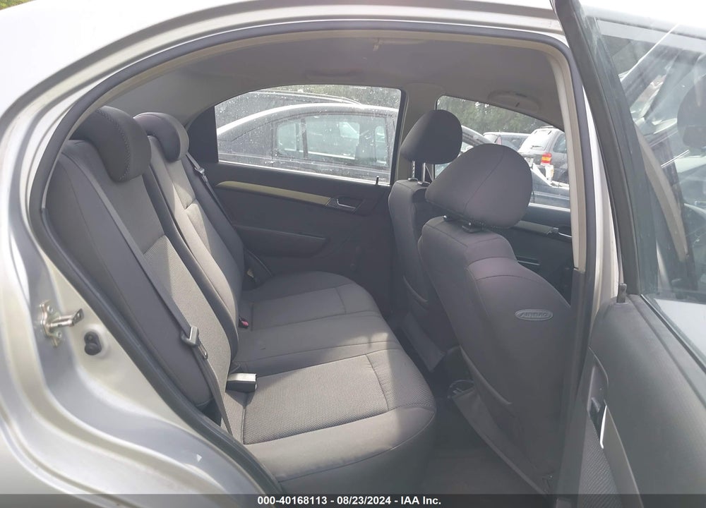 2007 CHEVROLET AVEO LS VIN: KL1TD56617B162638