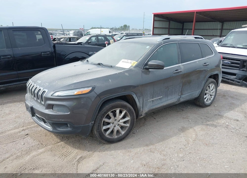 2014 CHEROKEE JEEP  LIMITED VIN: 1C4PJMDS6EW255190