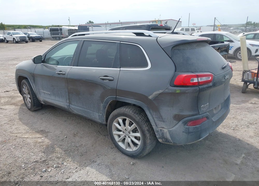 2014 CHEROKEE JEEP  LIMITED VIN: 1C4PJMDS6EW255190