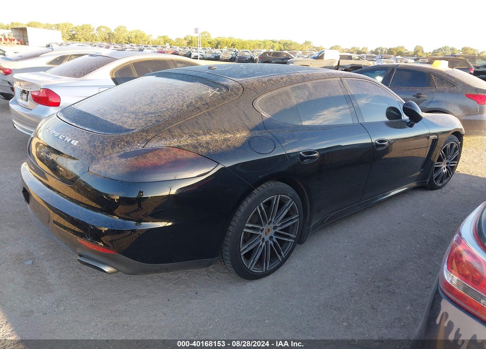 2014 PORSCHE PANAMERA 4 VIN: WP0AA2A75EL015060