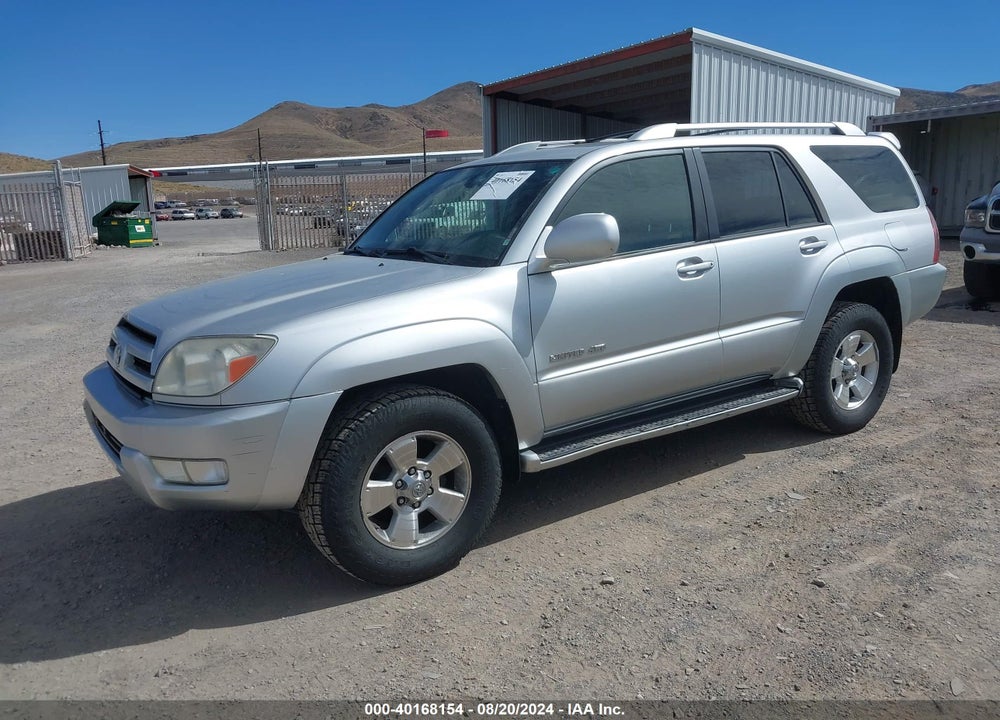 2004 TOYOTA 4RUNNER LIMITED V6 VIN: JTEBU17R448024179